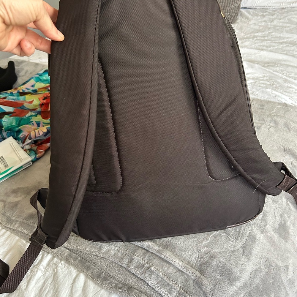 Brown Leather Backpack - Picture 7 of 7